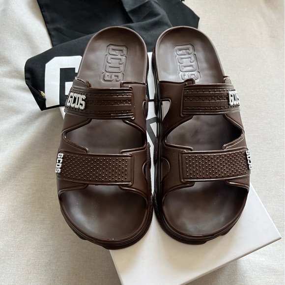 Never worn GCDS sandals, Rubber, size 9 US - Picture 1 of 7